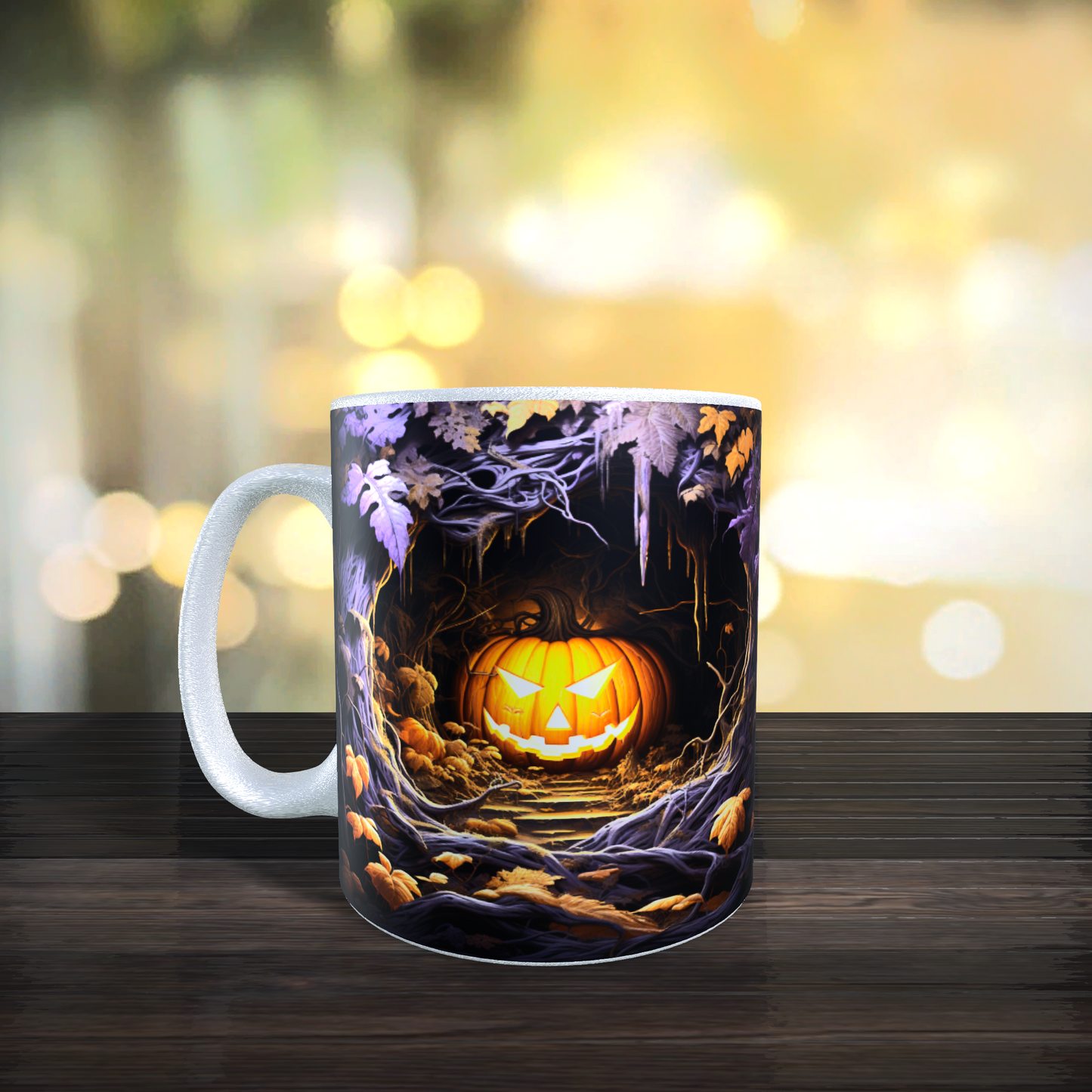 Fall/Halloween coffee mugs