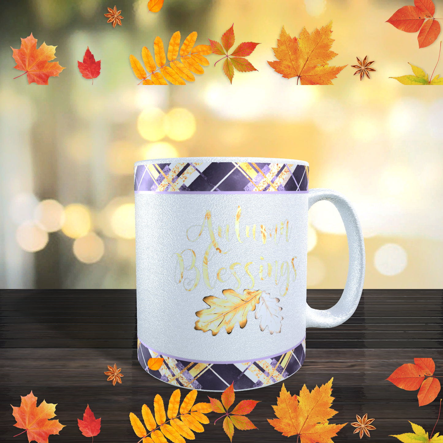 Fall/Halloween coffee mugs